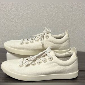 Allbirds Women's Wool Pipers - Natural White (White Sole)